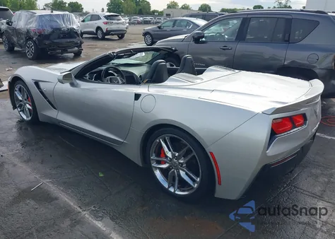 2014 Chevrolet Corvette Stingray Z51 z USA, uszkodzony, nr VIN 1G1YM3D7XE5120603